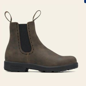 Blundstone Boots #1351 WOMEN'S ORIGINALS HIGH TOP BOOTS - RUSTIC BROWN Size 9.5